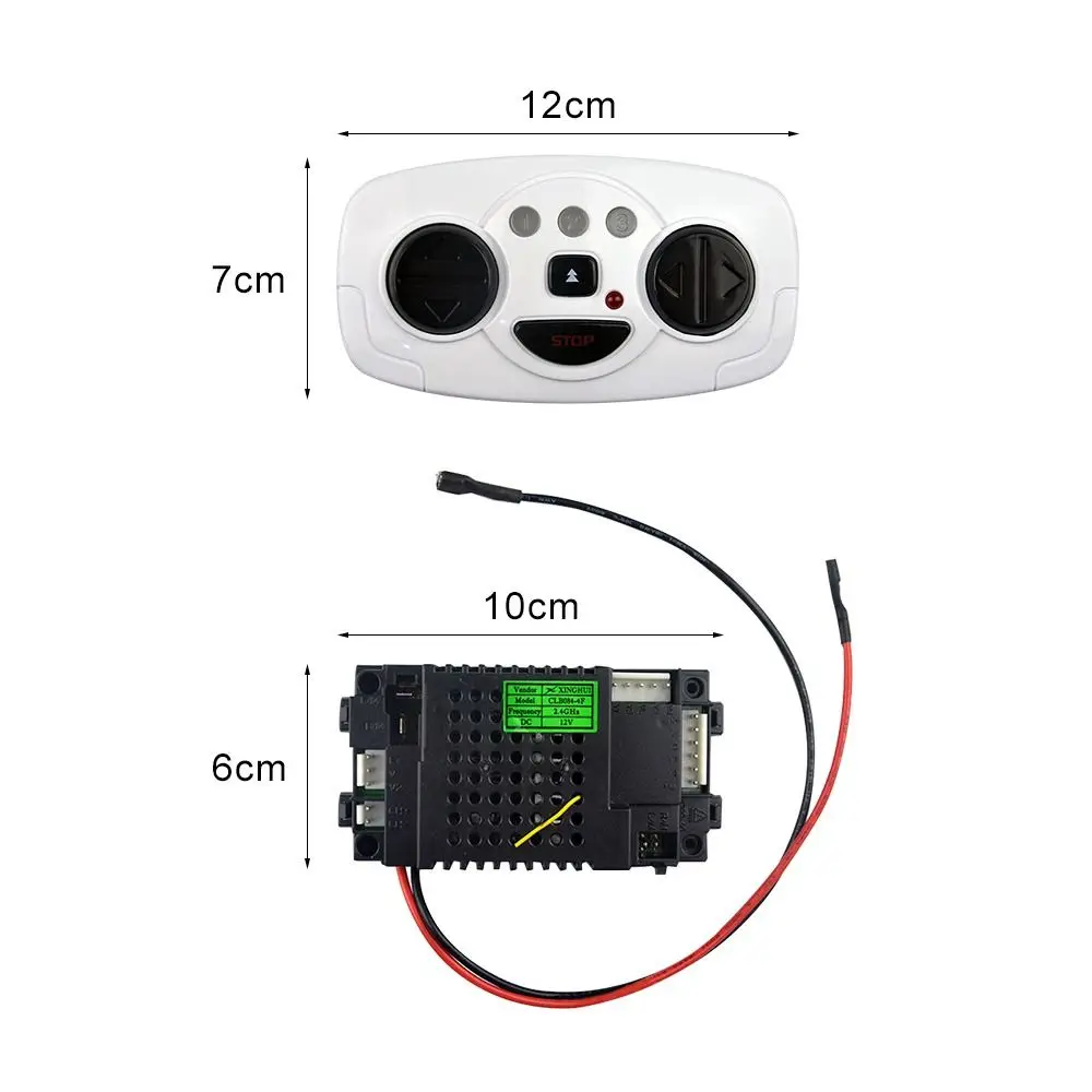 for CLB084-4D/ CLB084-4F RC Accessories Car Bluetooth Remote Control Controller Receiver Smooth Start