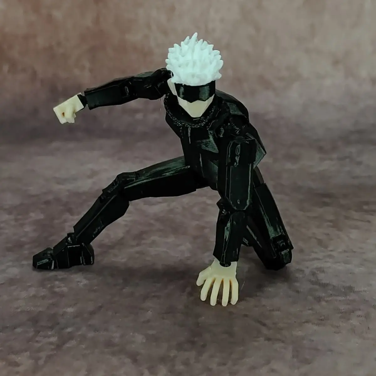 3D Printed Gojo Satoru Jujutsu Kaisen Action Figures Mannequin Model Mobile Toys Dummy  Multi Joint Mobile Model Ornaments Gifts