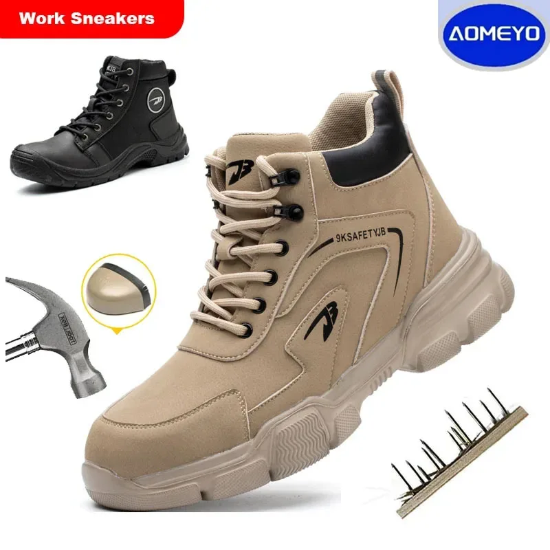 Scarpe protettive da lavoro scarpe antinfortunistiche da uomo scarpe antinfortunistiche scarpe sportive scarpe con punta in acciaio stivali da