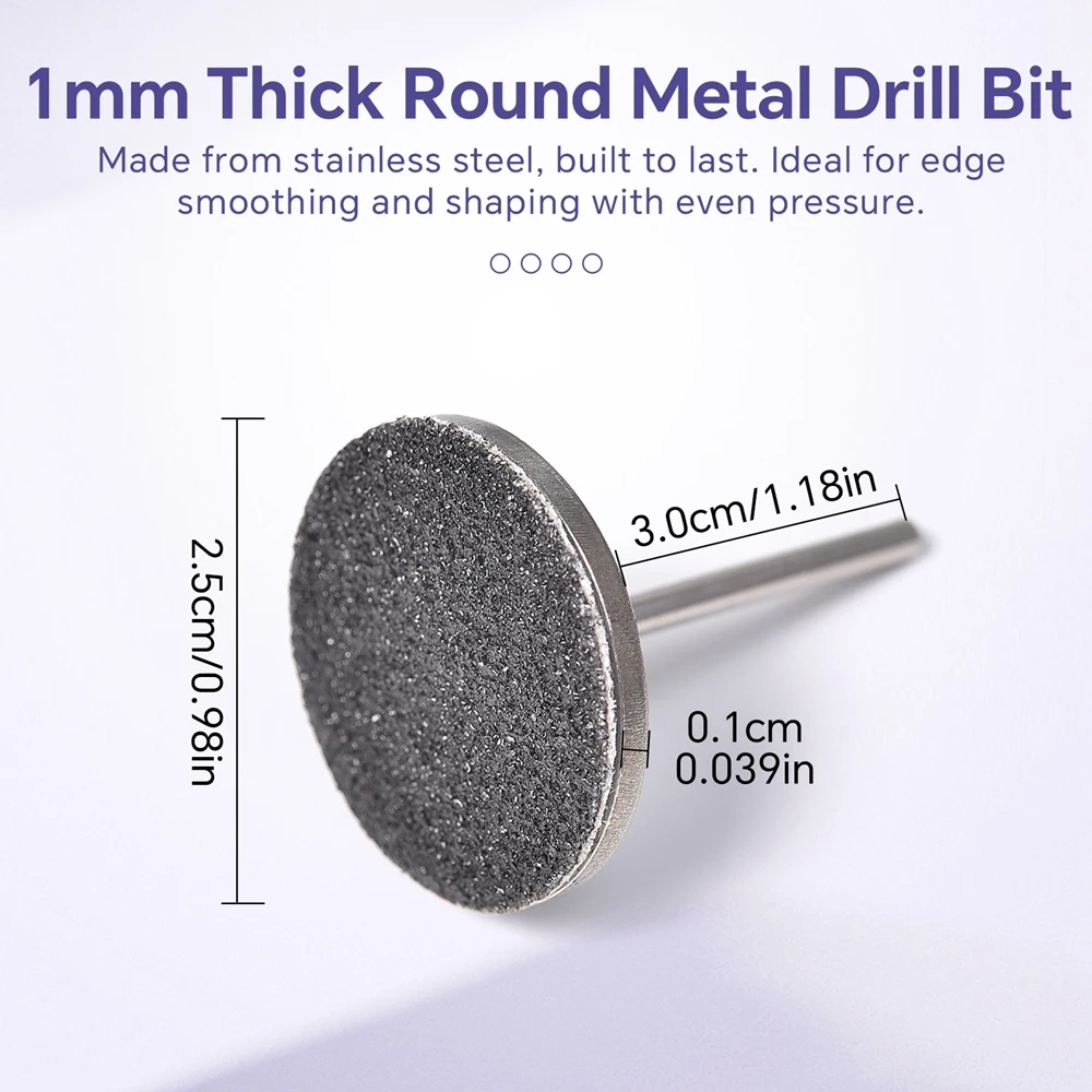 25MM Buffing Disc ขัดเปลี่ยนได้ Sanding กระดาษสําหรับกําจัดเท้า Cuticle Calluses Dead Skin ทําความสะอาดเท้าเล็บไฟล์ Pedicure