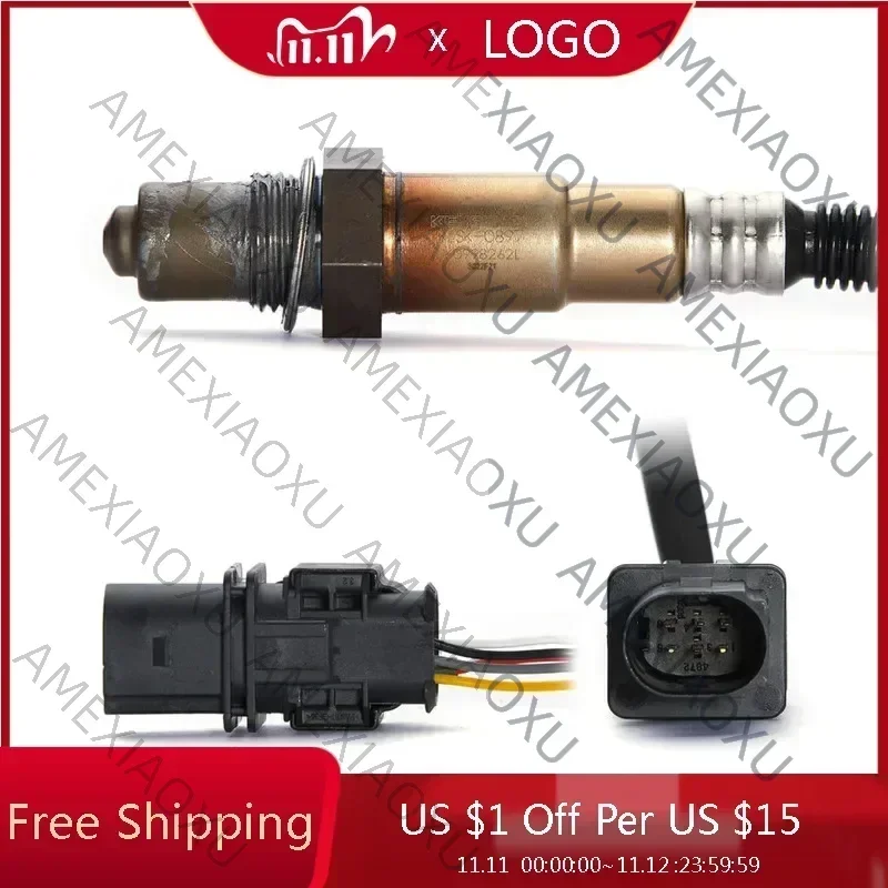  1K0998262L Oxygen Sensor Front For Audi A3 A4 A5 A8 Q3 Q5 Q7 S6 R8