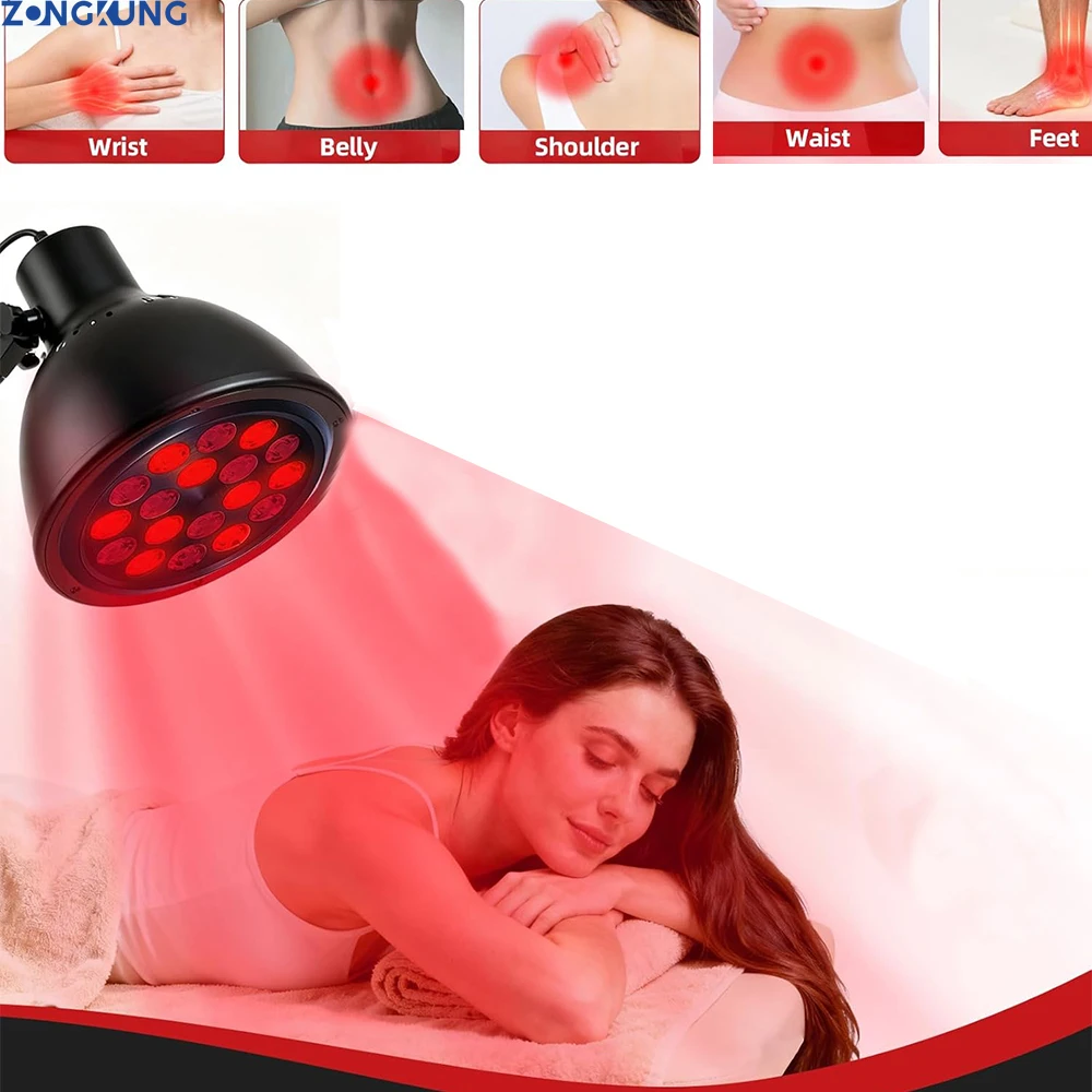 

Suitable E26/E27 Socket Red&Infrared Light Lamp for Skin Care Beauty,Recovery on Multiple Parts Reduce Fatigue 660nm&850nm Bulb