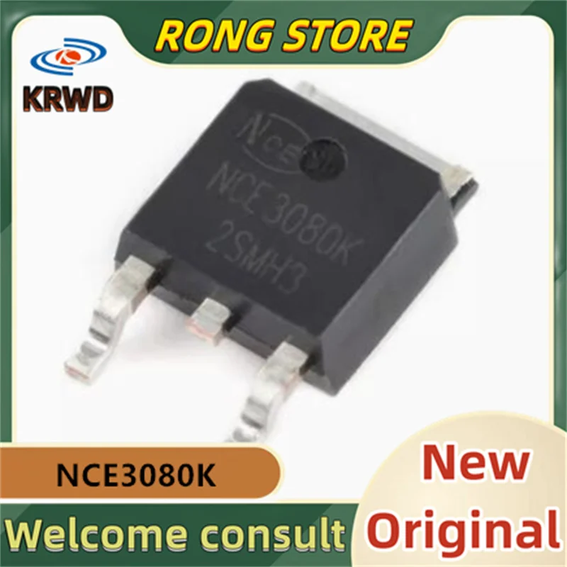 100pcs NCE3080K  3080 TO-252-2 30V/80A New and Original