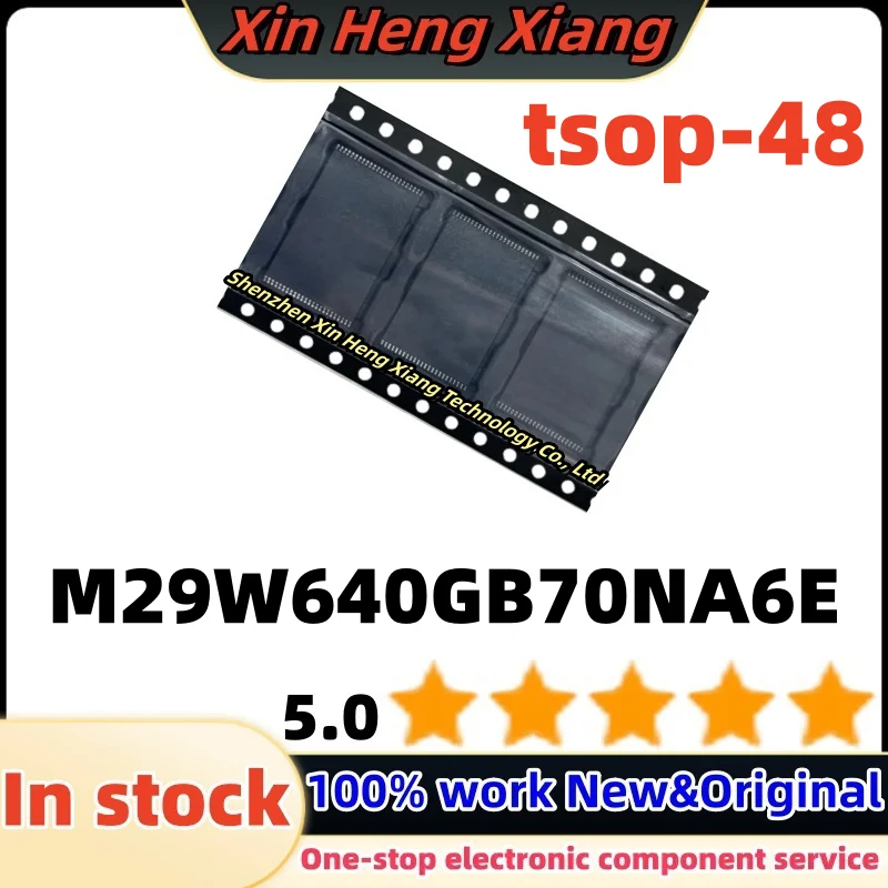 

(5pcs)M29W640GB-70NA6 M29W640GB70NA6 M29W640GB70NA6E M29W640GB tsop-48