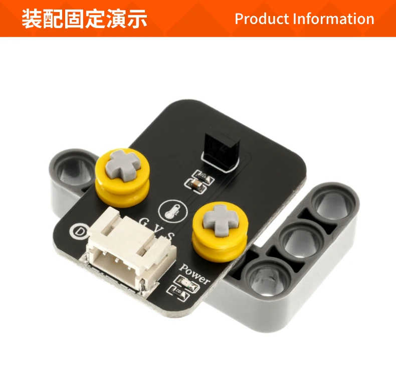 18B20 Temperature Sensor Chip Temperature Measurement Module Digital Temperature Sensor 51 MCU Compatible Lego