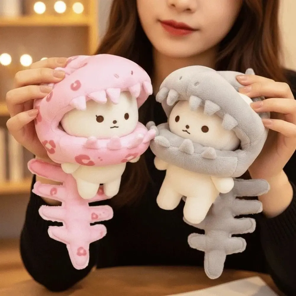 pingente-de-pelucia-esqueleto-de-dinossauro-com-cordao-cinza-rosa-charm-de-bolsa-divertido-com-design-de-osso-tecido-macio-chapeu-de-boneca-engracado