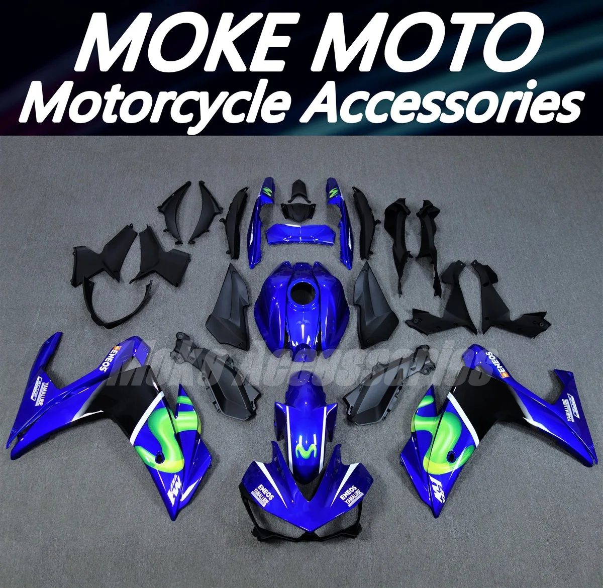 

Motorcycle Fairings Kit Fit For R25 R3 2014 2015 2016 2017 2018 Bodywork Set Frame High Quality ABS Injection New MOVISTAR