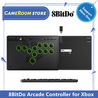 8BitDo Arcade Controller for Xbox  Wireless 2.4G/Wired USB-C Arcade Fight Stick Compatible Xbox Series X|S, Xbox One,Windows 10