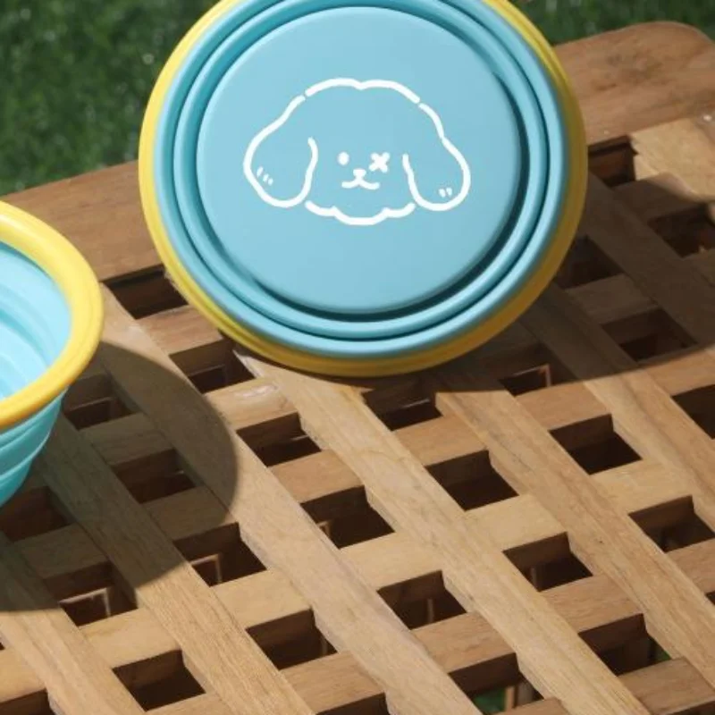350ml Pet Bowl for Travel Portable and Collapsible for Dogs Cats