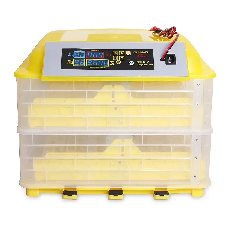 

Dual Power Automatic 112 Chicken Egg Incubator 12v 220v Hatcher Large-sized Incubator Turkey Spare Parts Provided Online Support