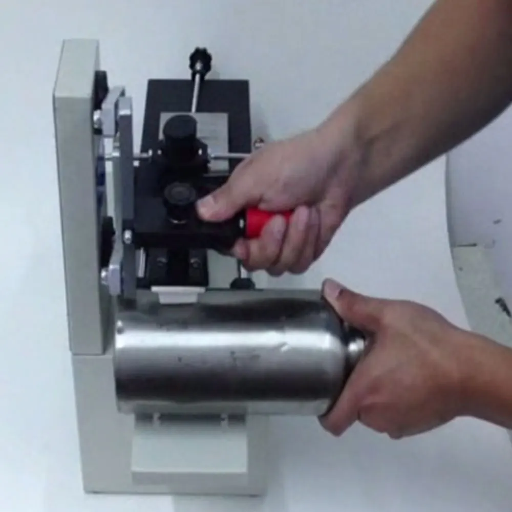 ZY-HMY7 Ink Printing Machine Manual Printer Fully Mechanical Commercial Label Printer Small Inkjet Printer 2025 NEW