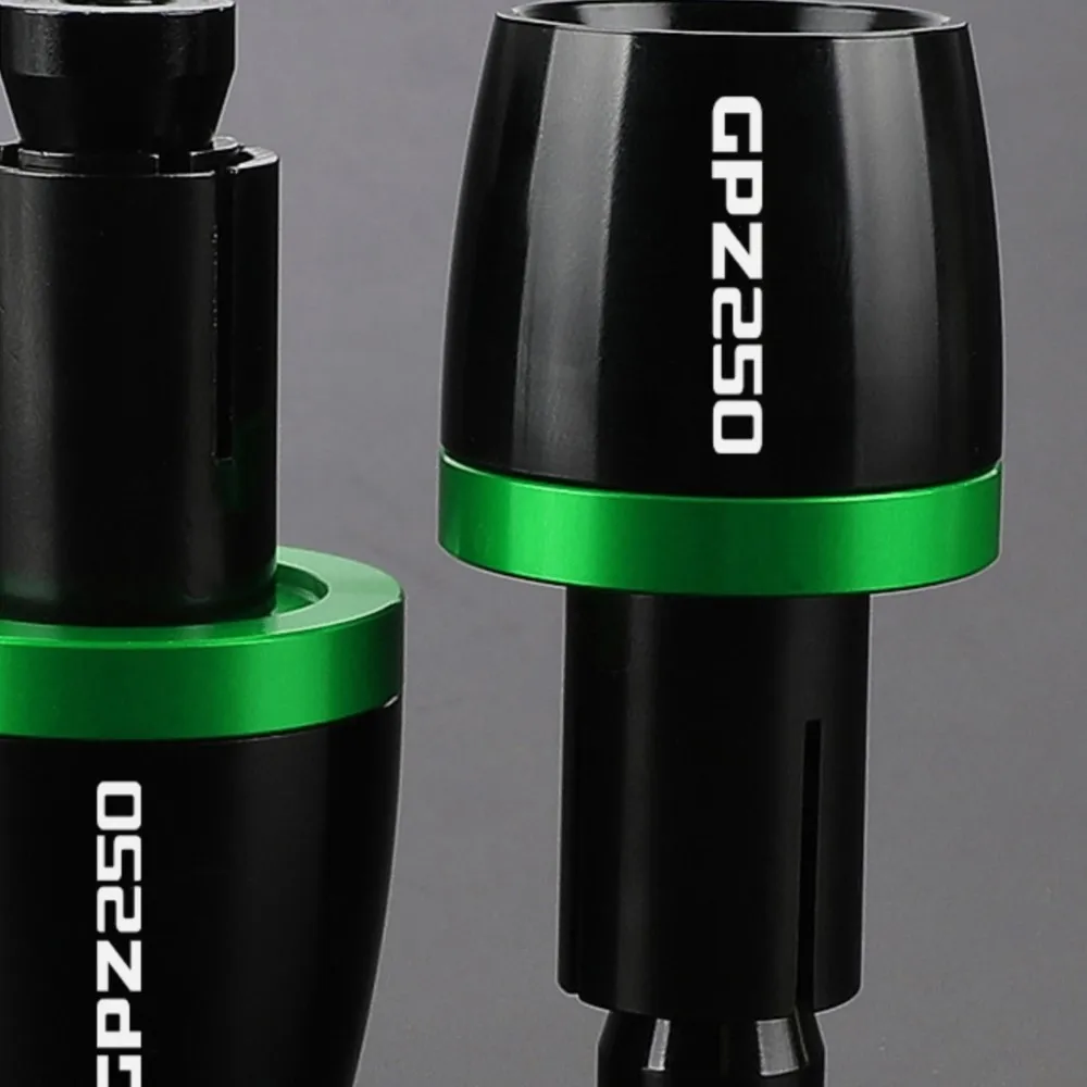 

For KAWASAKI GPZ250 1983-2007 2002 2001 2000 1999 1998 Motorcycle Handlebar Grips Cap Weight PartsAnti Vibration Silder Plug End