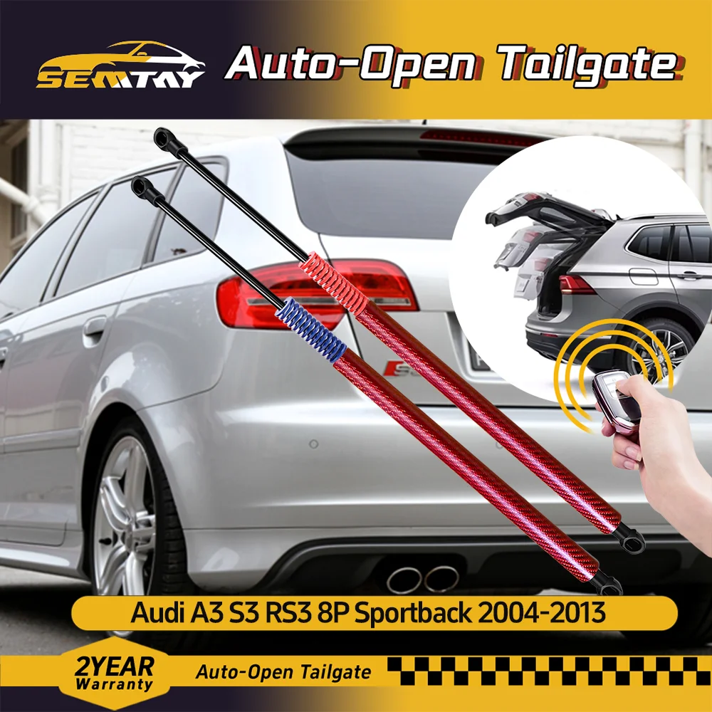 SEMTAY Automatic Lifting Trunk Struts with Spring for Audi A3 S3 RS3 8P Sportback 5-Door 2004-2013 Rear Tailgate Boot