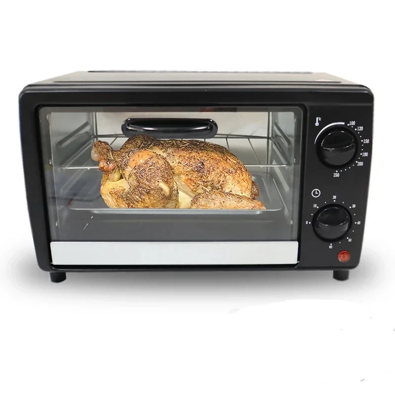 Electric Oven Multifunctional Household Toaster 800W 13L Double Layers Oven Durable Grill for Barbecue/Dried Fruit/Baking