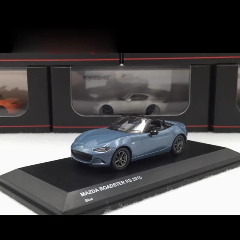 نموذج سيارة KYOSHO قابل للتحويل للبالغين ، سبيكة 1:64 مازدا MX5 RF RS Roadster ، مجموعة كلاسيكية ، زينة عرض ثابتة ، محاكاة