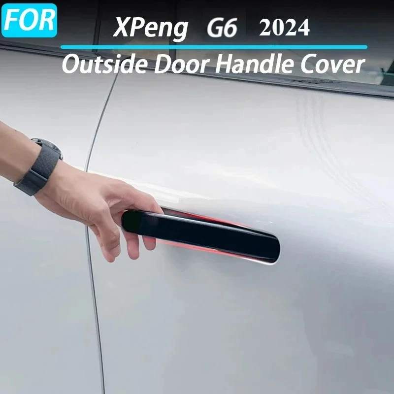 

Car Outside Door Handle Cover Trim Handle Protector Sticker for XPeng G6 Interior Accessories 2024