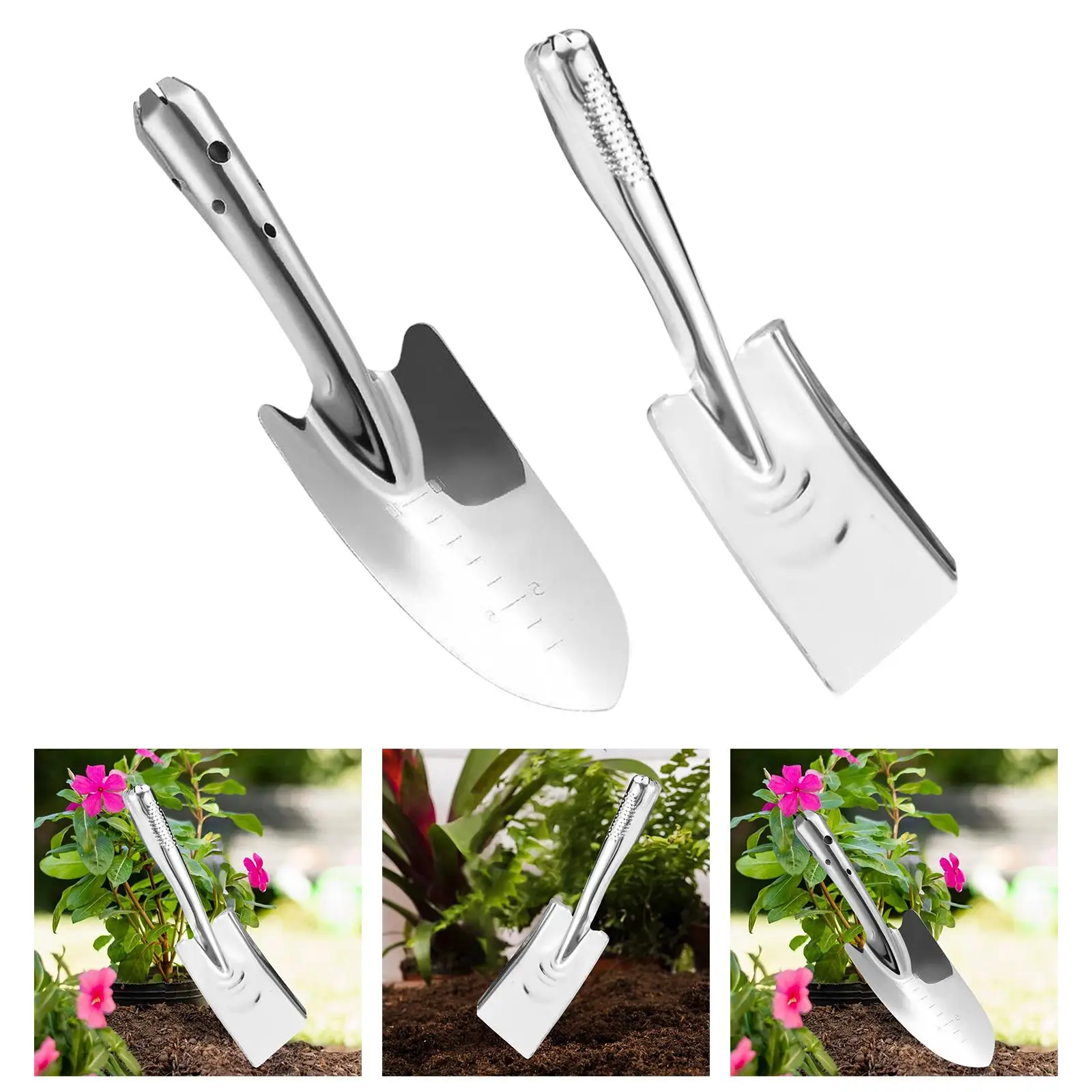 

Gardening Shovel Portable Garden Trowel for Lawn Planting Transplant Digging