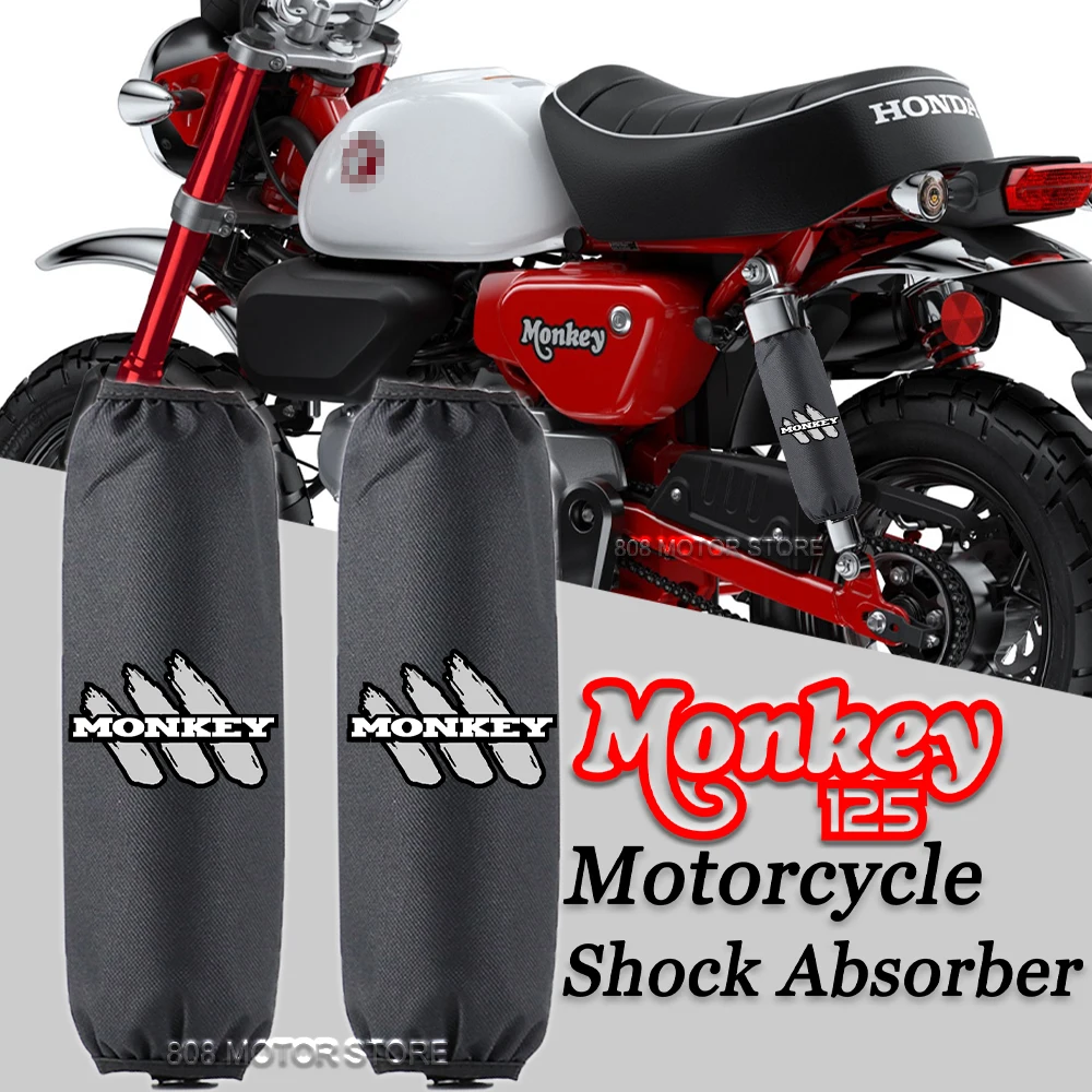 

For Honda Monkey125 Motorcycle Shock Absorption Cover, Motorcycle Accessories Waterproof And Dustproof Protective Cover