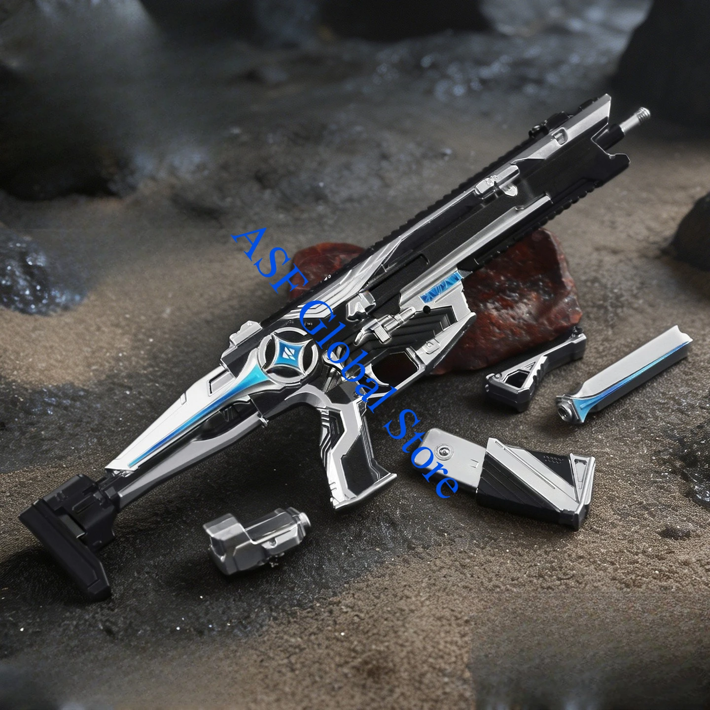 Delta Force New 24cm Game Figure Perimeter Metal Craftsmanship Model Statue Desktop Decoration Ornaments Birthday Gifts Toys