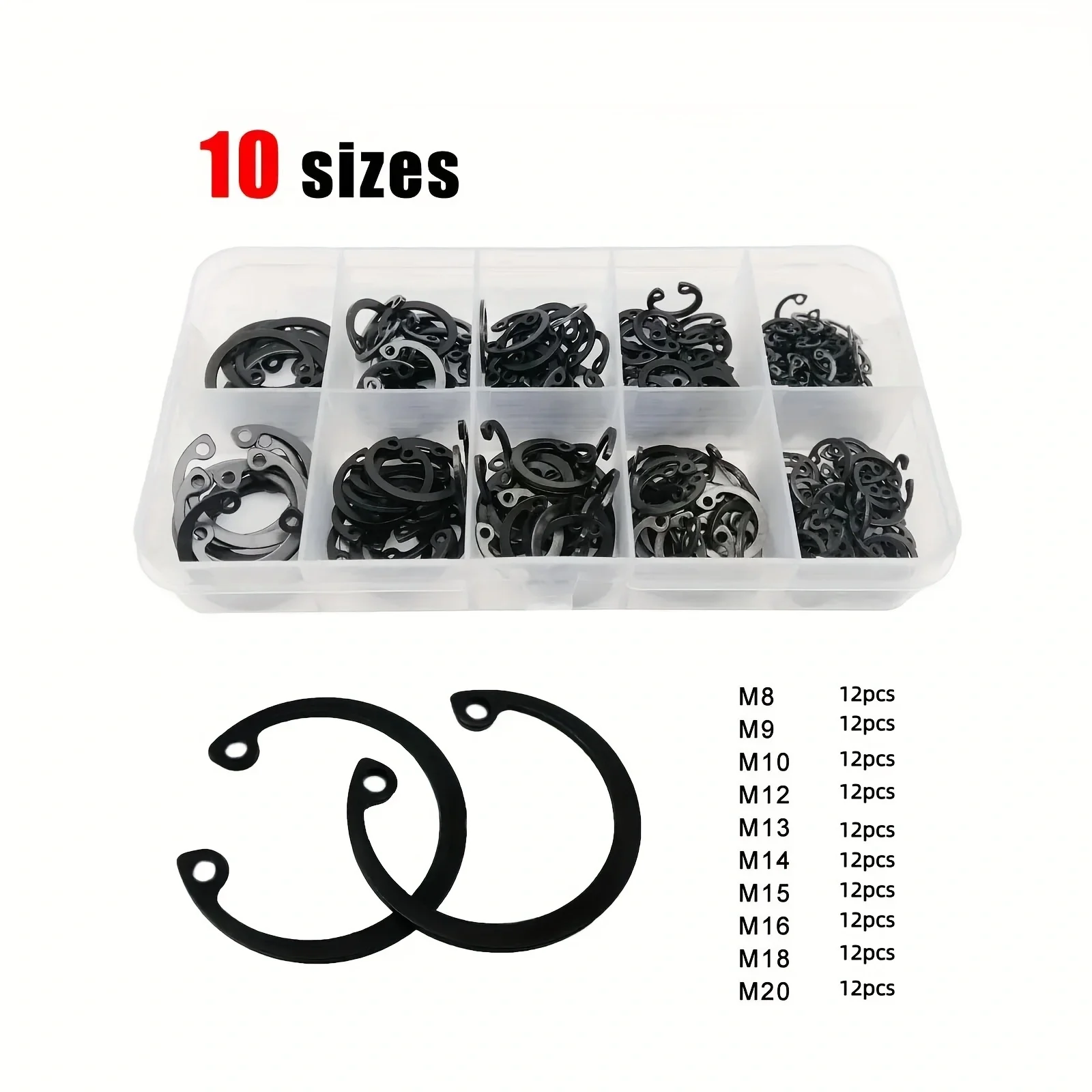 120Pcs C Type Inter… - image