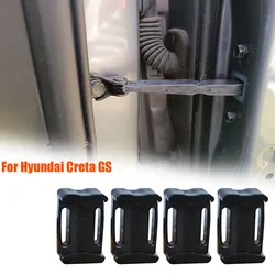 4x Car Door Check Strap Repair Kit Stopper Damping Clip For Hyundai Creta GS 2016 2017 2018 2019 2020 2021 Increase friction