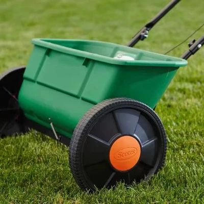 

-For Easy-to-Operate Durable Hand Push Drop Spreader for Agricultural Use Seeders & Transplanters*