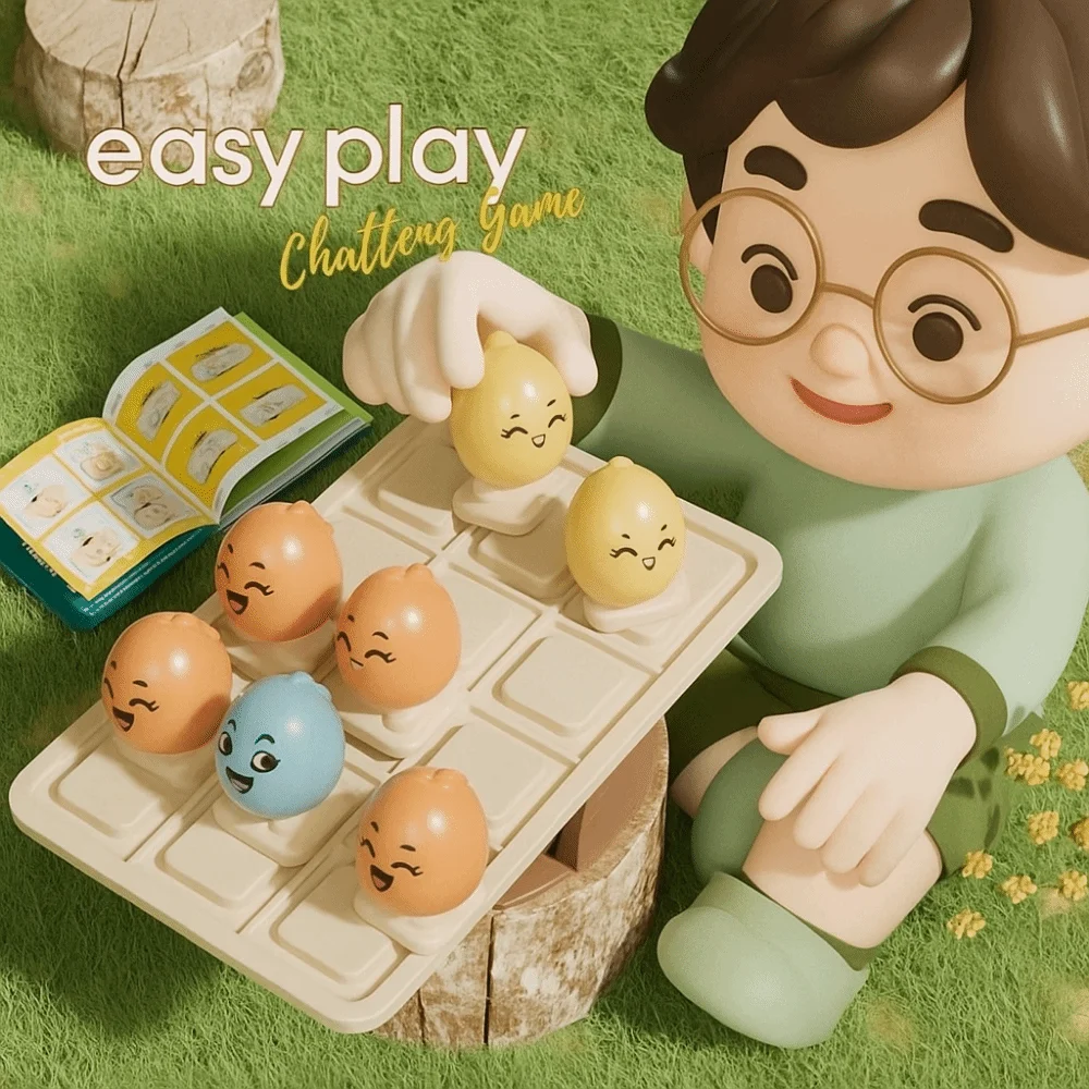 لعبة لوحة توازن البيض والبيض عد شجرة تفاعلية بين الوالدين والطفل لعبة الطاولة التفاعلية وقت الفراغ #2