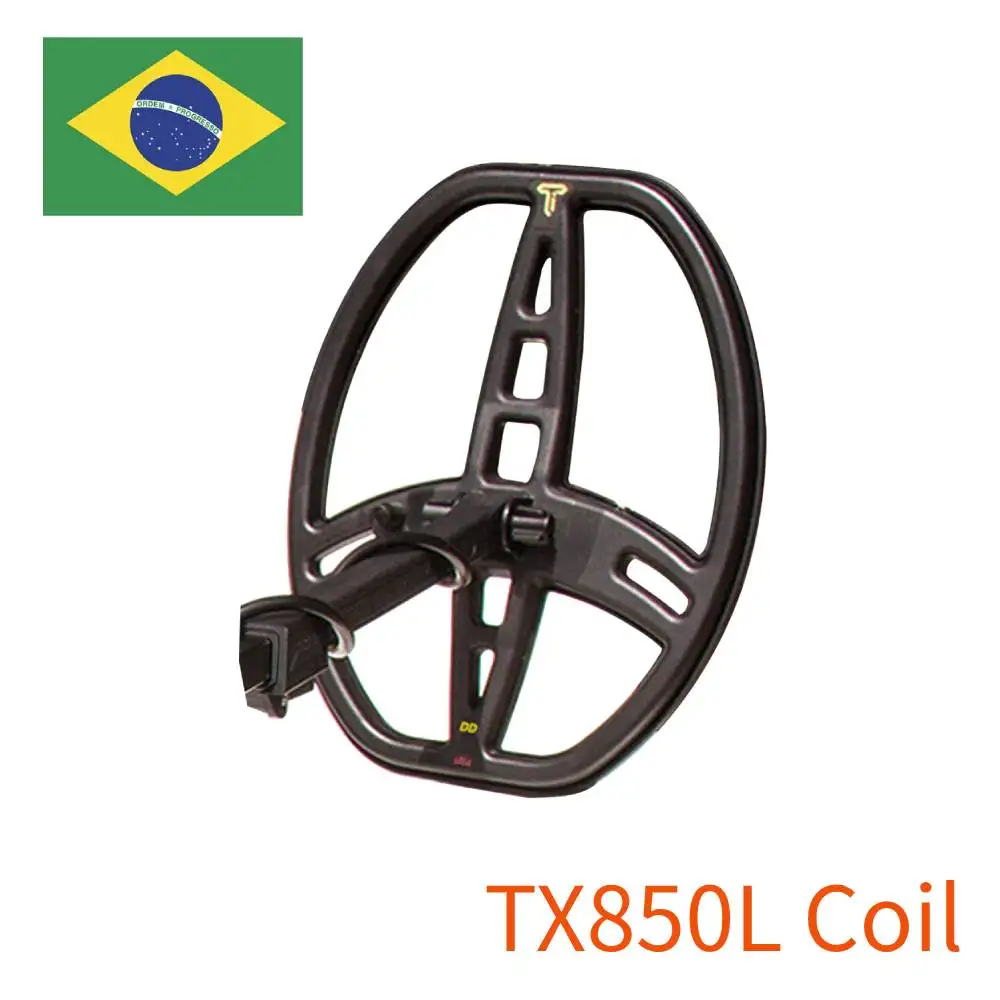 Professional Underground Gold Metal Detector TX850L CPU Control Box  Coil Rod Armrest Assembly Accessories