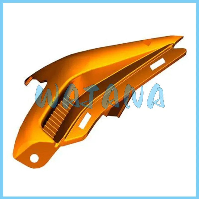 Kd150-u Left / Right Hood Vent (matte Orange) 4041202-195033 / 4041202-196033 For Kiden Original Part