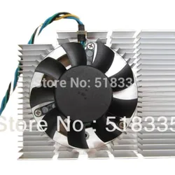 SXDOOL New original graphics card heat sink thickness of 13mm length 83mm width 55mm 4P plug(not include the heatsink)