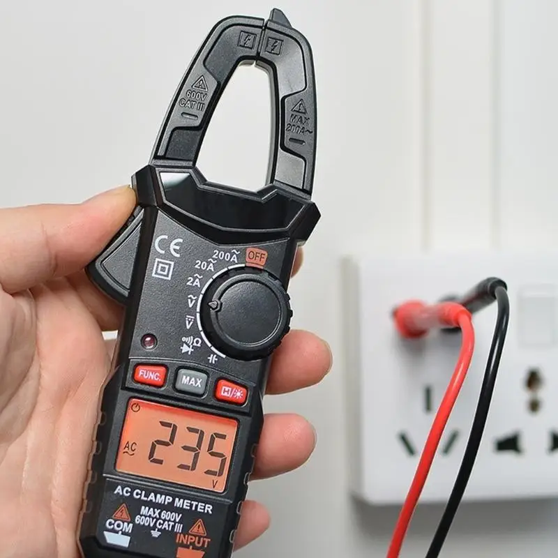 M6CF Portable Digital Multimeter Clear Display for Engineer Household Circuit Testing
