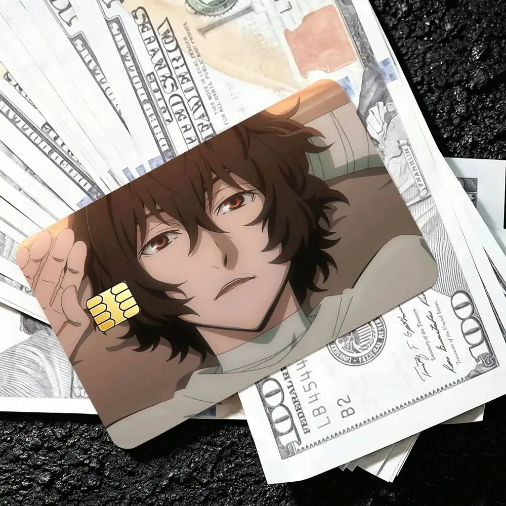 Osamu Dazai Credit Card HD Stickers Premium matte film effectively prevents fingerprints and daily abrasion.