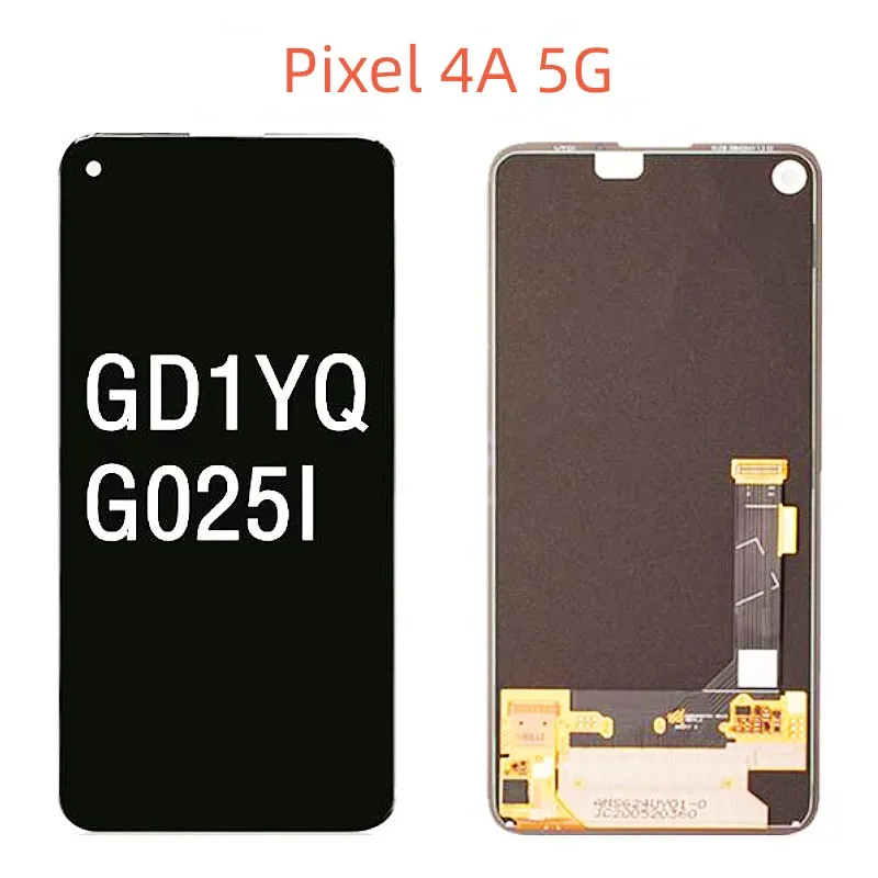 For Google Pixel 4A 4G LCD G025J Display Screen Touch Digitized Assembly Replacement For Google Pixel 4A 5G GD1YQ G025I LCD