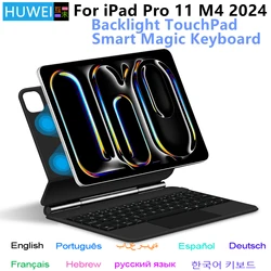 HUWEI Magic Keyboard Folio for New iPad Pro 2024 iPad Pro 11 M4 11