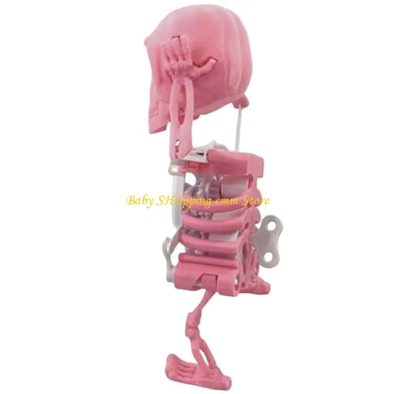 23GD Skeleton Dance Toy Spring Halloween For Stress Relief And Prank Fun