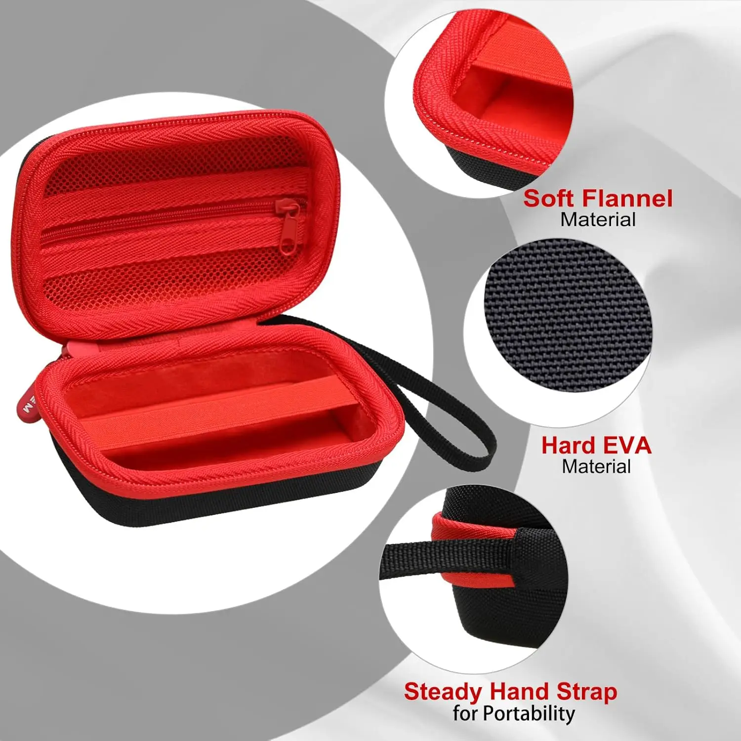 LTGEM Hard Case for MAYBESTA/PQRQP/JUDKIOM/Leettus/Bulatry/AIKELA/EJCC/NPTCL/Caiord/MAXTOP Lavalier Lapel Microphone