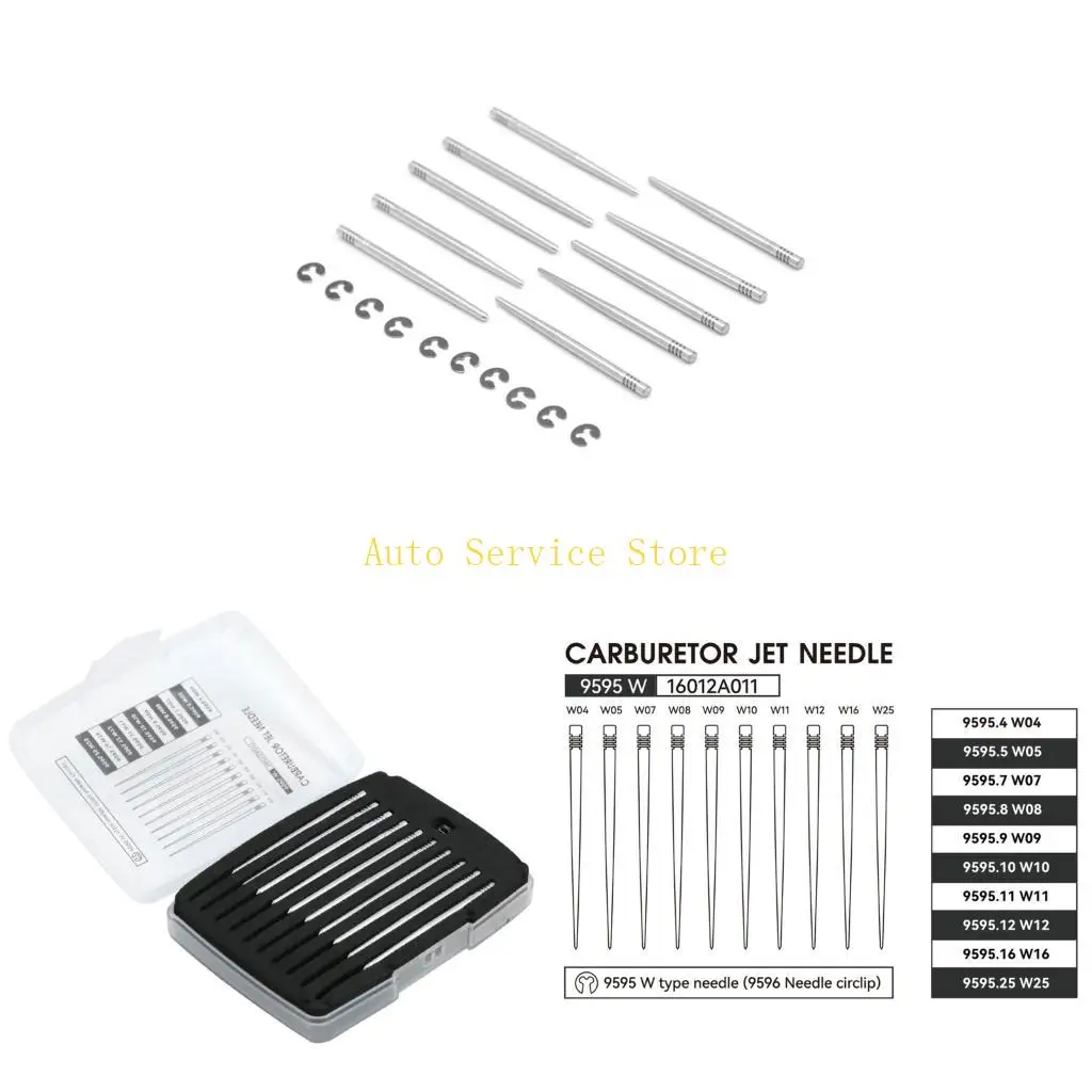 

462A Lightweight Aluminum Alloy Carburetor Jet Needle Enhances Acceleration Response For Various Vehicles Smooth Acceleration