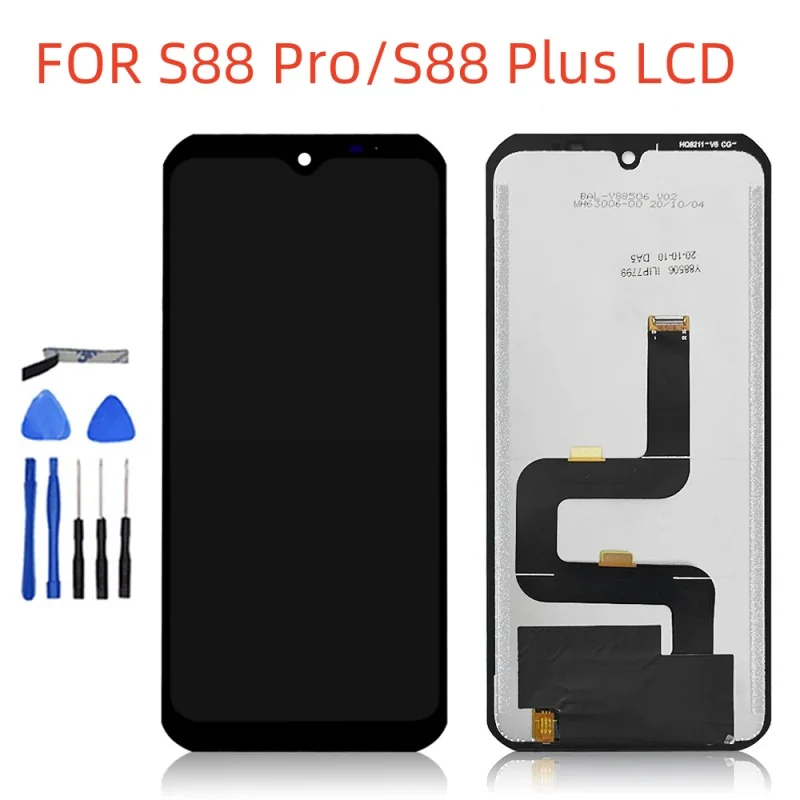 

Screen LCD For Doogee S88 Plus LCD Display Touch Screen Digitizer Assembly For Doogee S88 Pro LCD Screen Repair