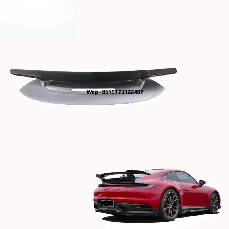Suitable for 911992 Rear Spoiler SD Style High Quality Dry Carbon Fiber Primer Base Carbon Fiber Panel Rear Wing