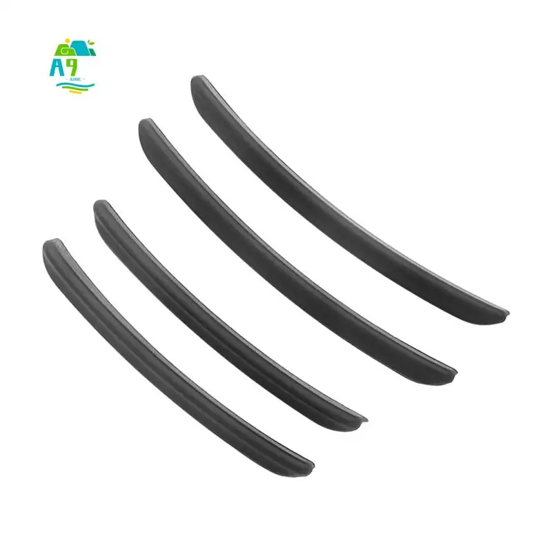 

A09E-Car Front And Rear Wheel Trim Stickers Wheel Eyebrow Lip Protective Stickers For Golf 8 MK8 2020-2022