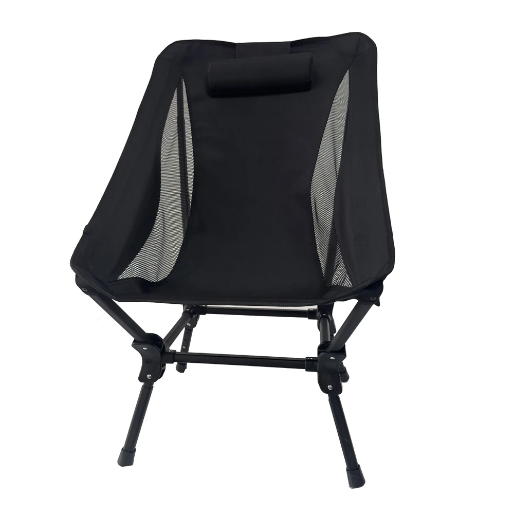 Lightweight Compact Camping Chair Aluminium Folding Chair Easy to Assemble and Unfold Durable and Stable Quadrangular Structure