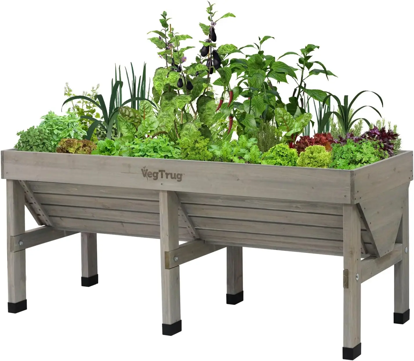 ® Raised Bed Classic Medium 1.8m, Gray Wash