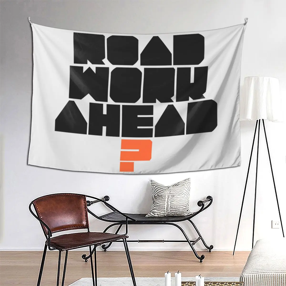 

Черный гобелен для работы на дороге, забавный настенный эстетический домашний декор, гобелены для гостиной, спальни, комнаты в общежитии