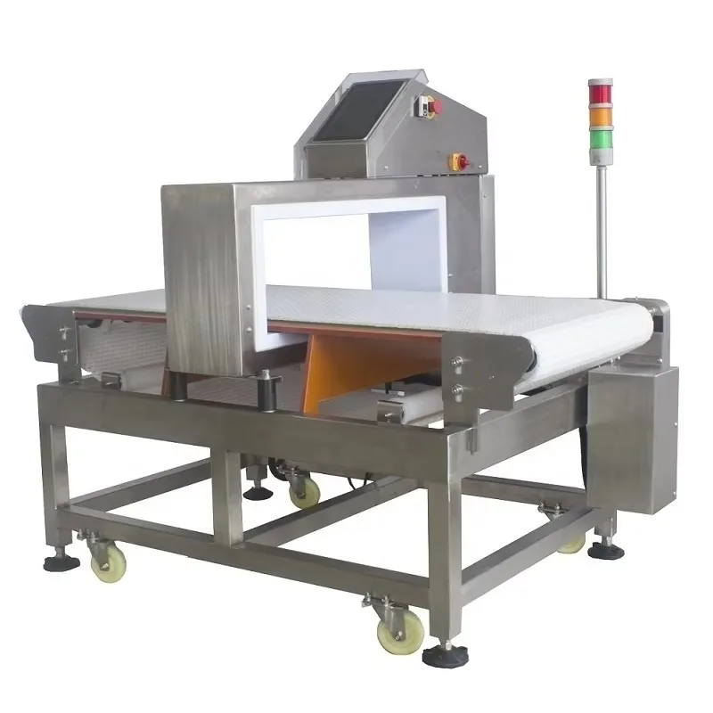 Customized Industrial SUS Conveyor Belt Metal Detector Detecting Unit For Ferrous And Non Ferrous Food Inspection