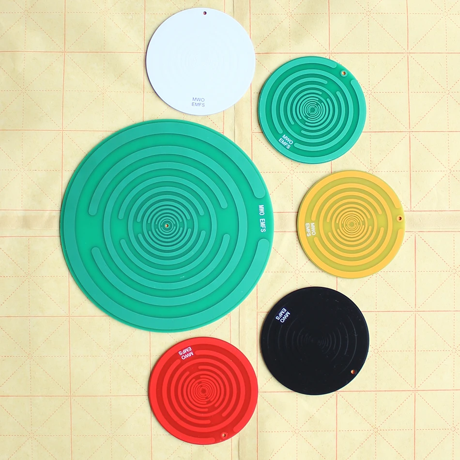 5pcs Lakhovsky Disc with Ink Protective Film Passive MWO Provide the Energy Polarizing Disk MWO Love Birthday Gifts