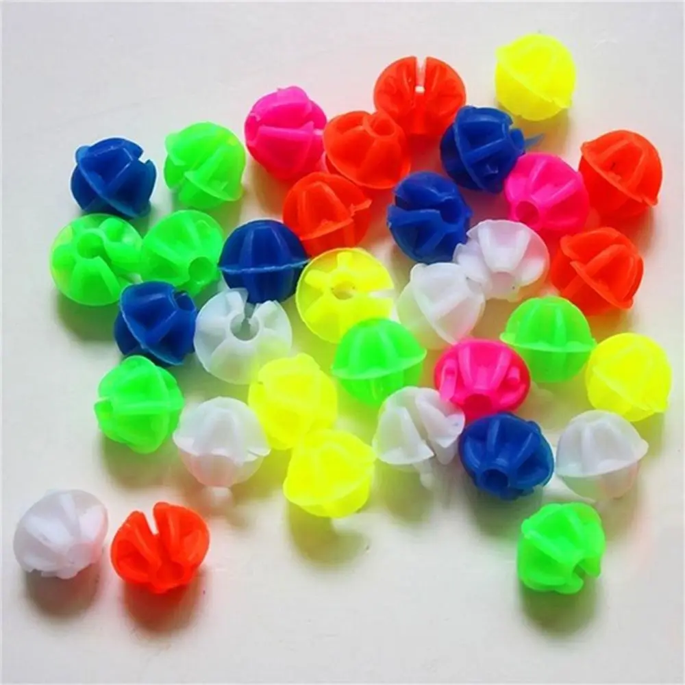 Warning Colorful  Cycling Stars Multi-color Bicycle Wheel Round Spoke Beads Bead Decoration Bike Accessories
