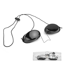 ZK30 Tanning Eyeshields for Laser Ultraviolet Light OPT Goggles Eye Protection Glasses Flexible Nose Bridge