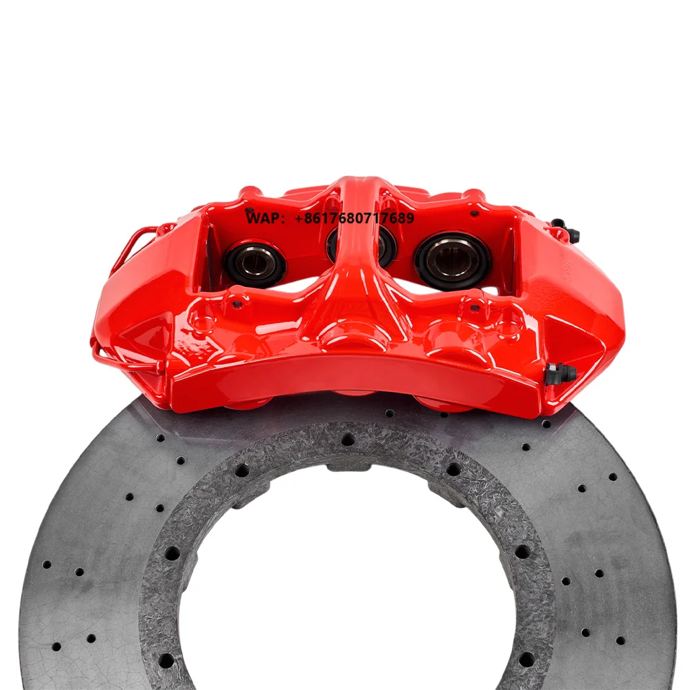 Auto Brake Caliper Kit GT6 6 Piston With 380mm Carbon Ceramic Rotor for Abarth