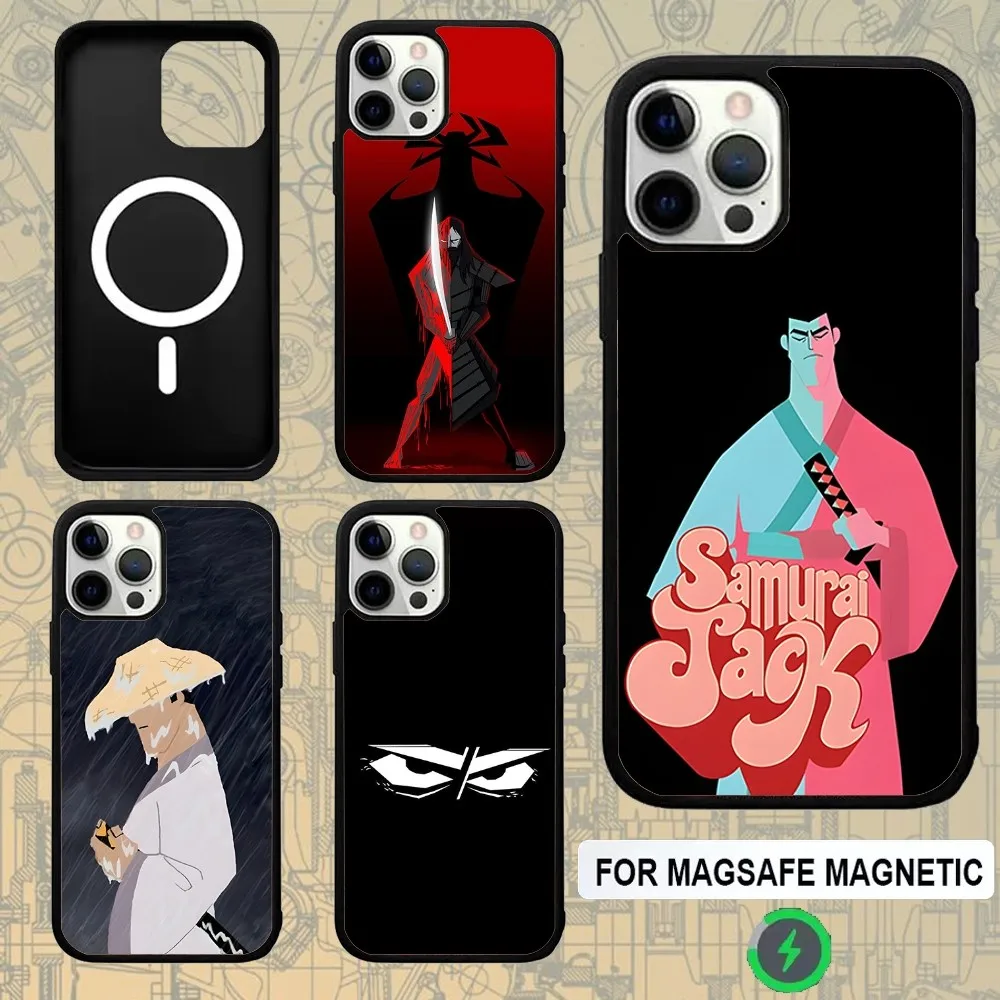 

Samurai Jack Japanese Phone Case For IPhone 16e,16,15,Pro,Max,14,Plus,13,12,11 Magesafe Magnetic Wireless Charge Cover