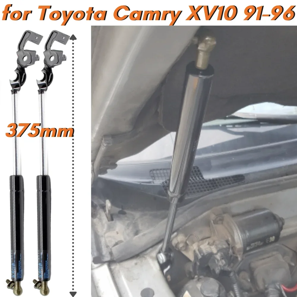 

Qty(2) Hood Struts for Toyota Camry XV10 Sedan Wagon Coupe 1991-1996 Lift Supports Gas Spring Front Bonnet Shock Absorber